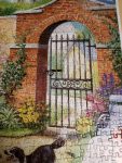 KItchen Garden Puzzle Gate